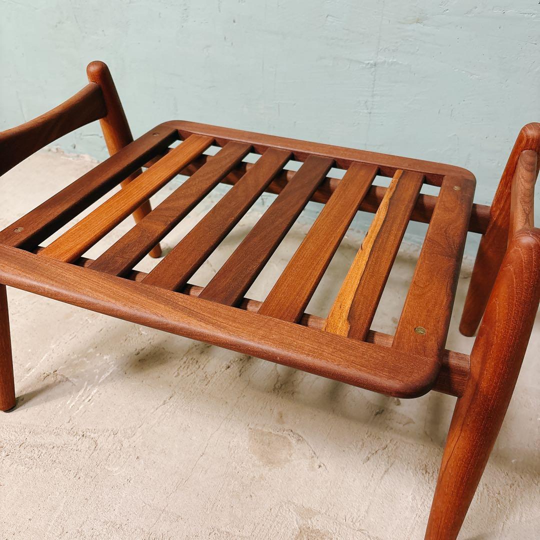 ウェグナー GE240 オットマン チーク材 北欧家具 北欧ビンテージ