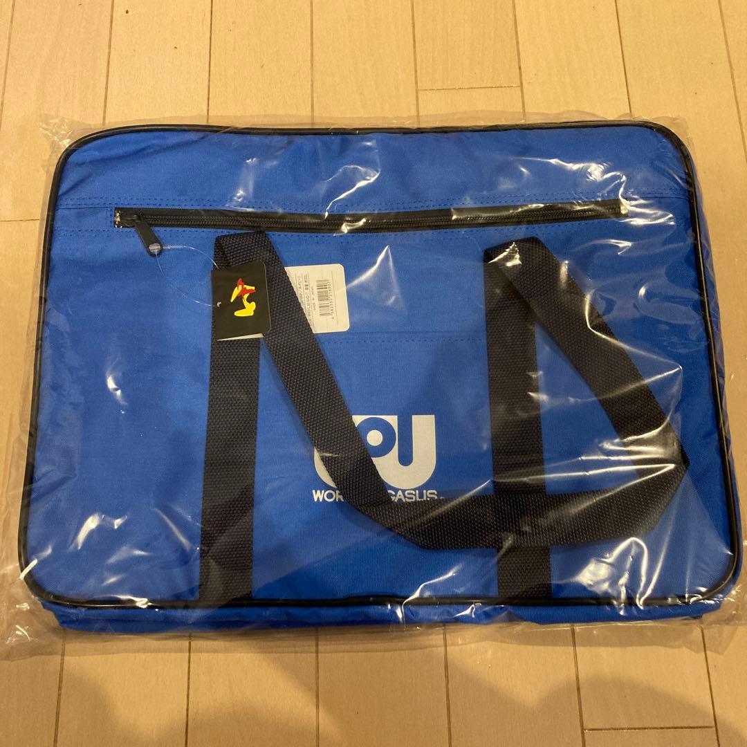 ワールドペガサスワッペスクールバッグスクバ旧型青