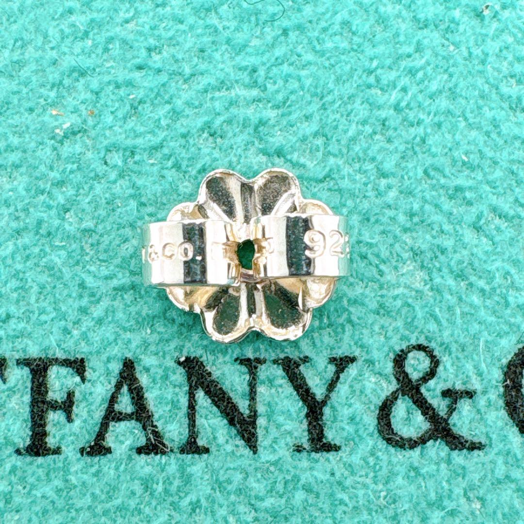 極美品 オールドティファニー バンブー スモール 片耳 ピアス シルバー925