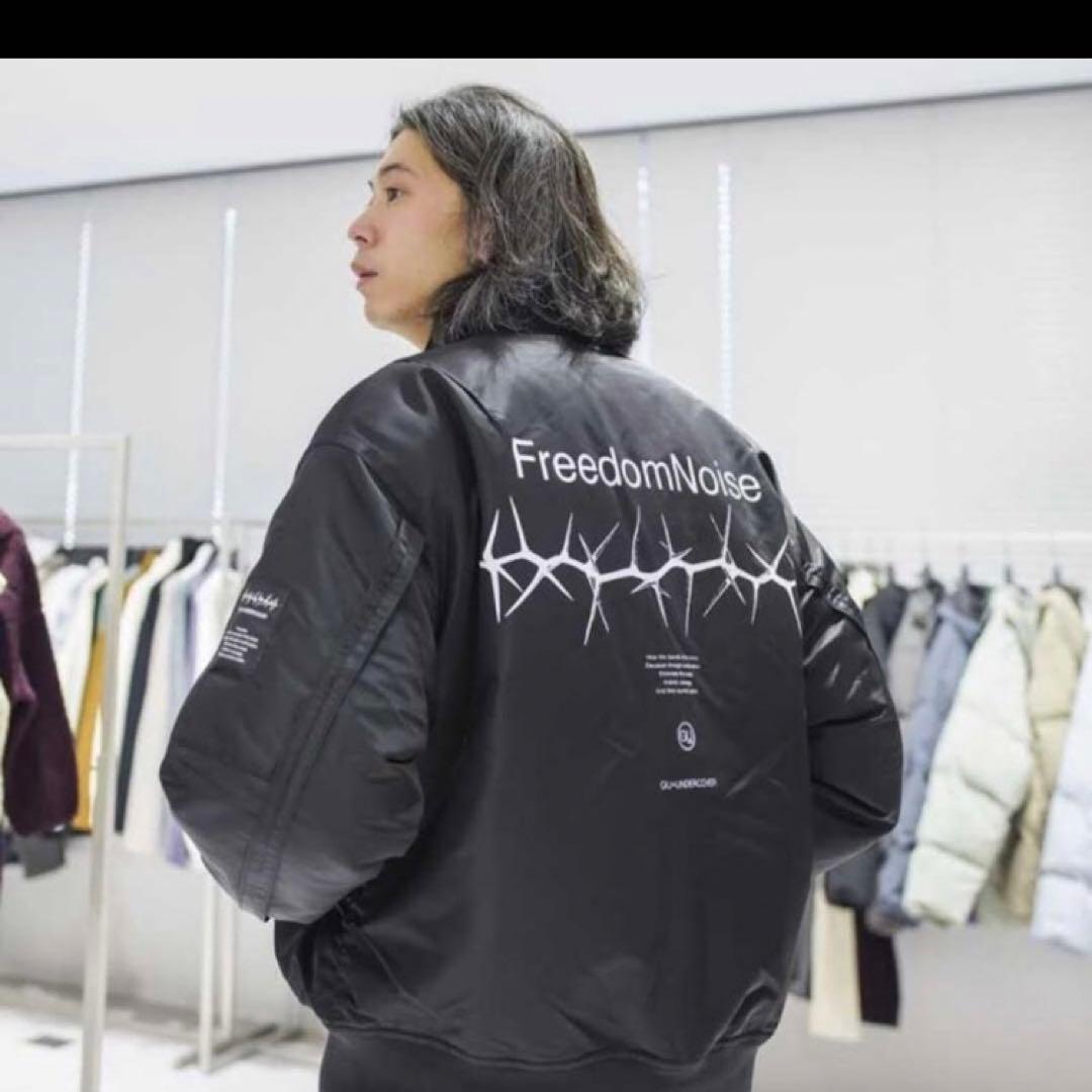 超人気！入手困難！廃盤！【GU×UNDERCOVER】【MA-1】黒 M - メルカリ