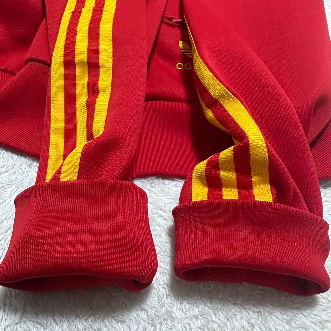 adidas スペイン代表　トレフォイル　刺繍　ジャージ　トラック　ジャケット