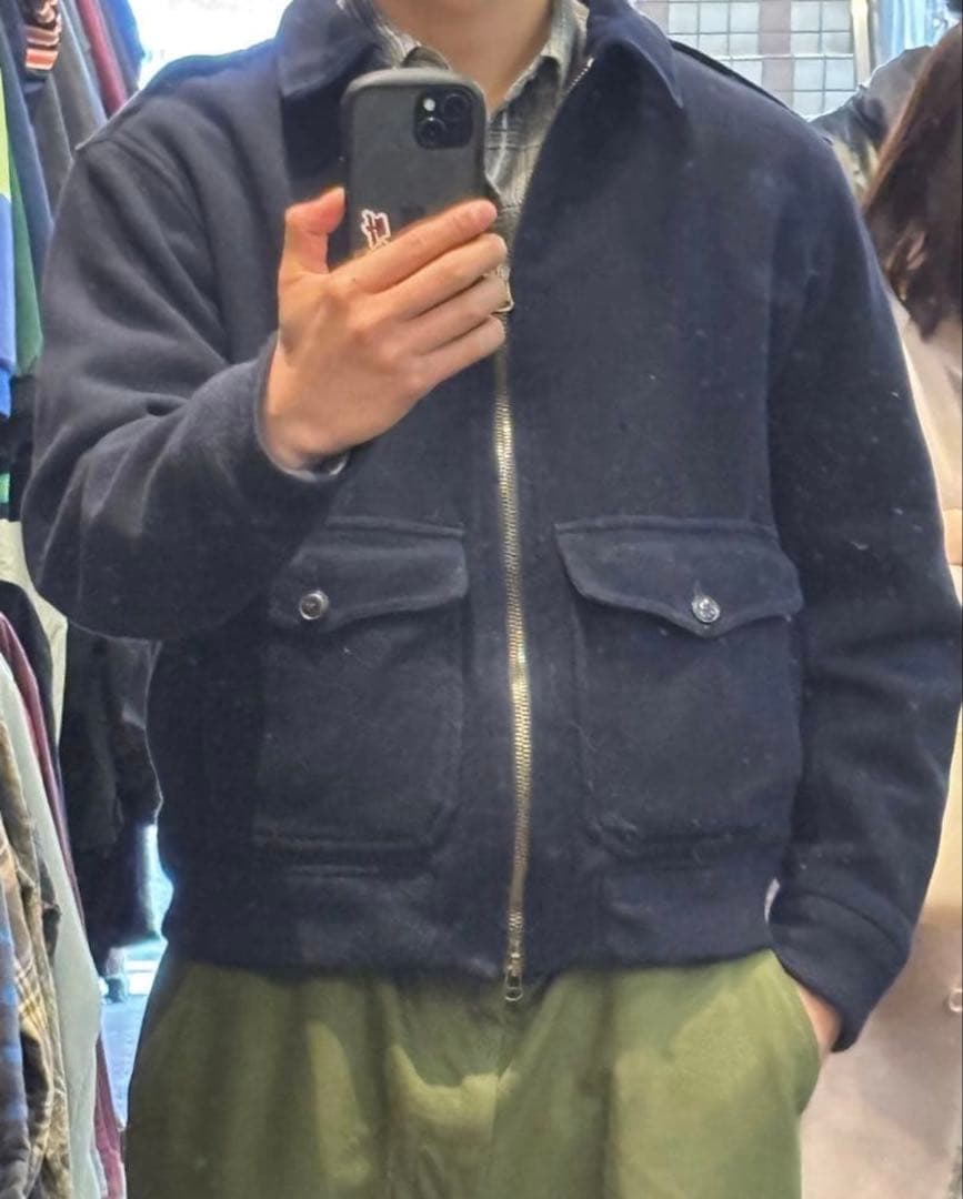 90s ラルフローレン a2 A2 A-2 フライトジャケット ウールジャケット