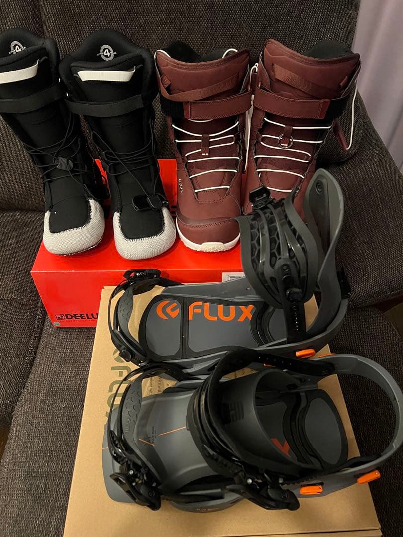 超美品　FLUX XF M バインディングandディーラックス　ブーツのセット