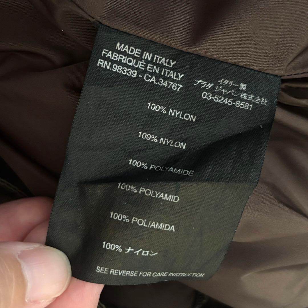 【美品】PRADA プラダ　スカート　カーキ　グリーン　プリーツスカート　38