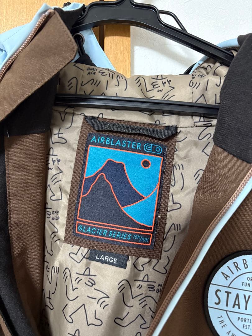 T*☆様 AIRBLASTER スノーボード　ウェア　ハーフジップ ビブパン　上