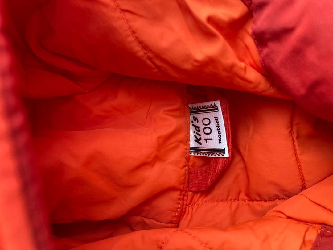 mont-bell モンベル キッズ スキーウェア 100サイズ カバーオール