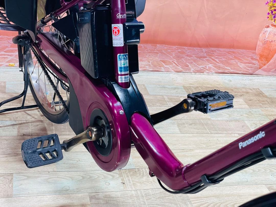 ✞ Macaria ✞ 　22インチ⭐️子供乗せ電動アシスト自転車Y2751