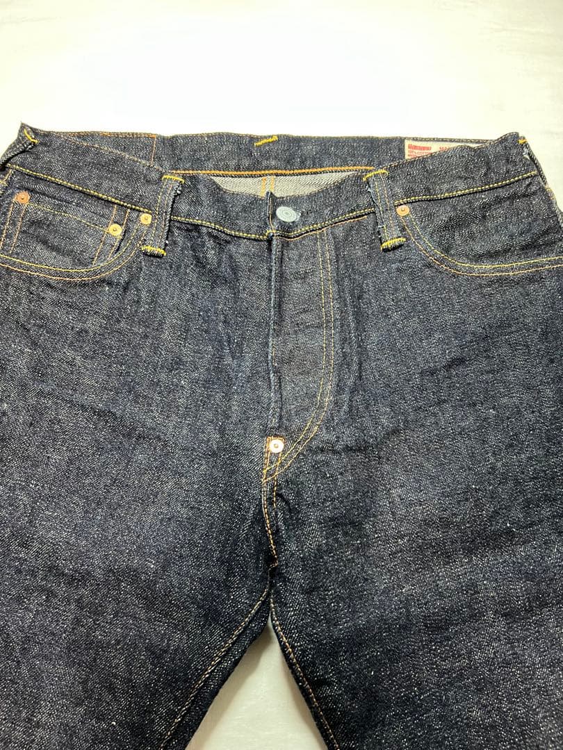 EVISU No.1 2000 36×32 鬼虎 GATAGATA 桜耳 No1