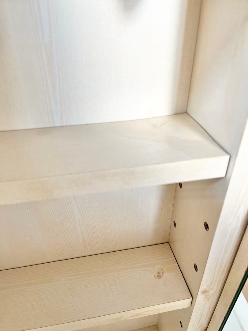 ドレッサー　3面鏡　ホワイト　木目　ISSEIKI 一世紀　直接引取限定