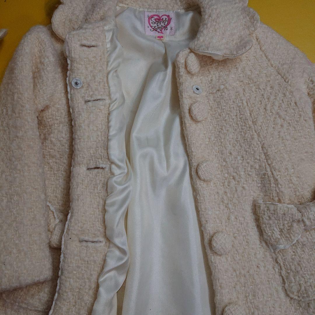 シャーリーテンプル コート　姉妹　ペア 双子 120㎝