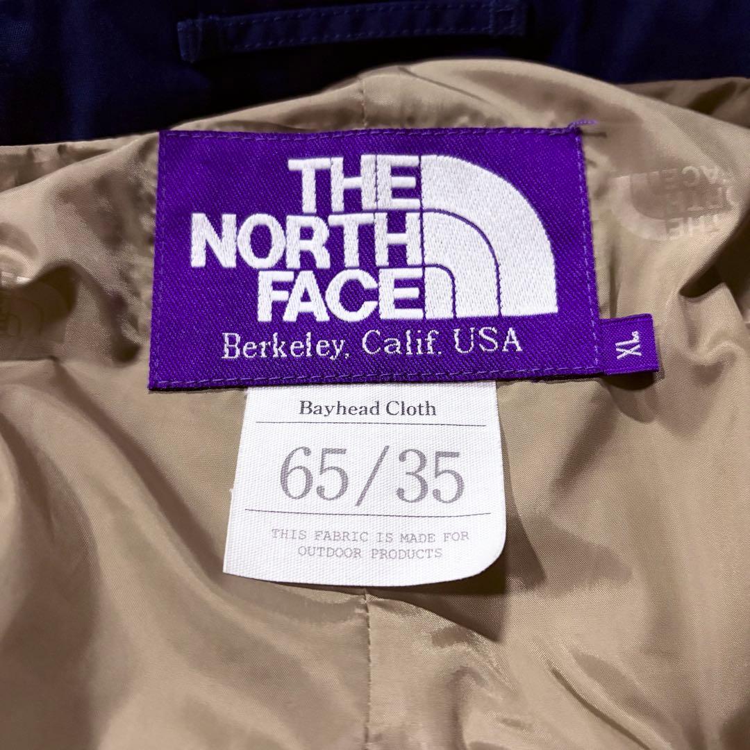 大きいサイズ★THE NORTH FACE ステンカラーコート ブルー XL