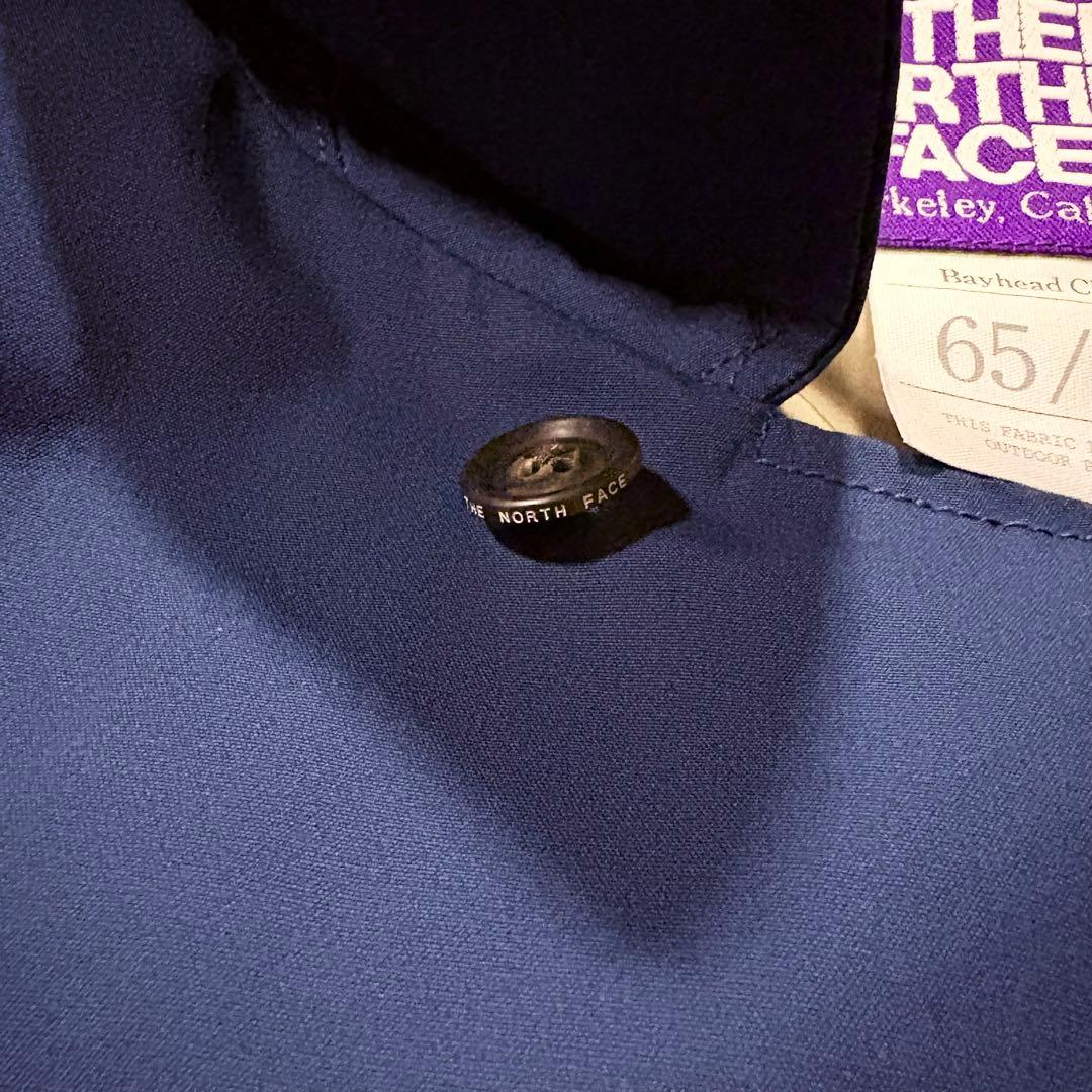 大きいサイズ★THE NORTH FACE ステンカラーコート ブルー XL