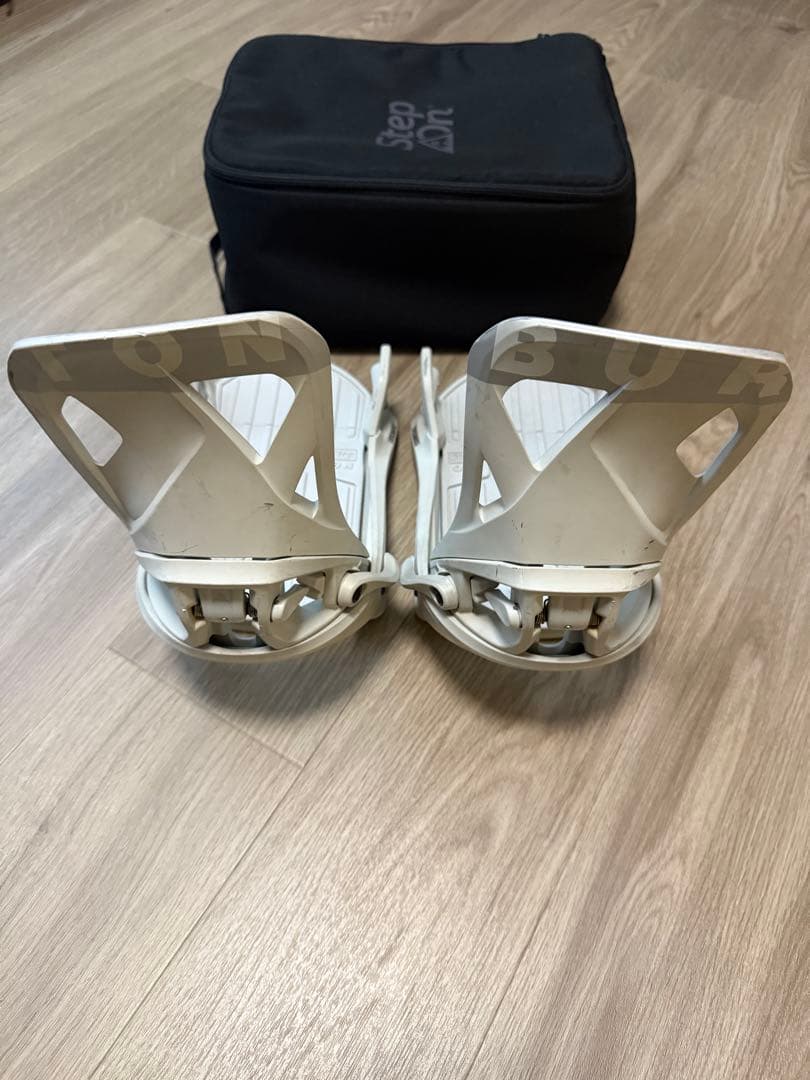 スノーボード burton step on M white