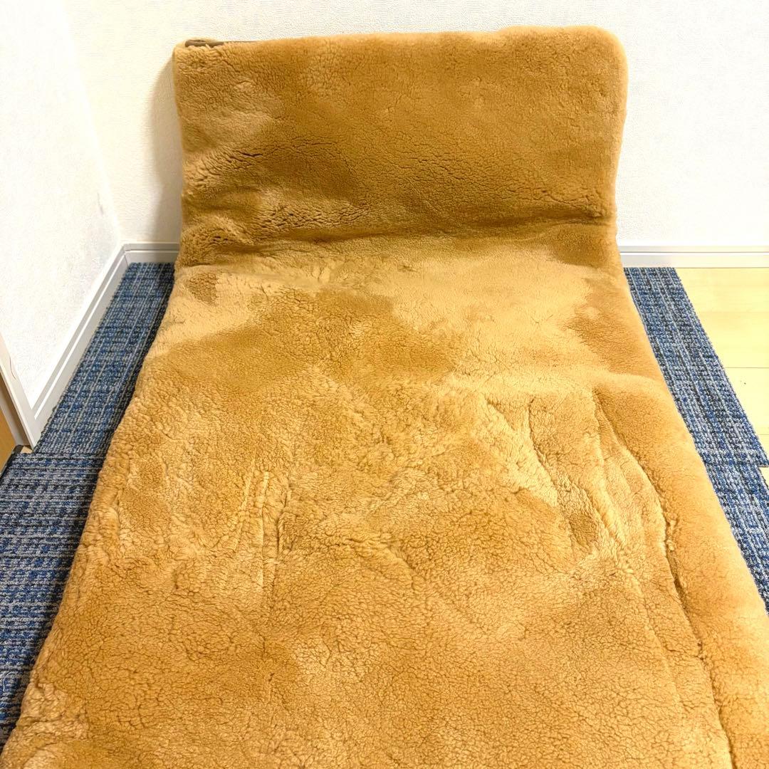 西川 最高級  SHEEPTON ムートンシーツ ダブル