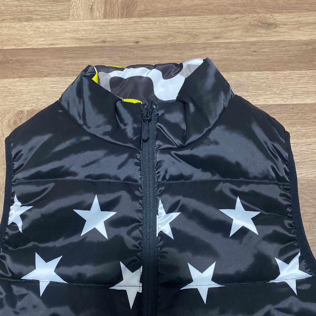 ヴィトゥエルヴ♡リバーシブル中綿ベスト♡ブラック♡M