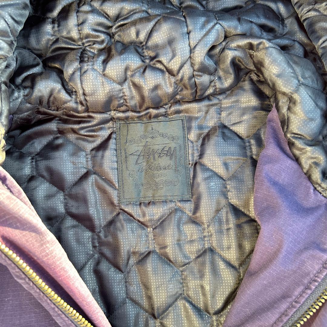 00s old stussy N3-B フライトジャケット 茄子紺 y2k