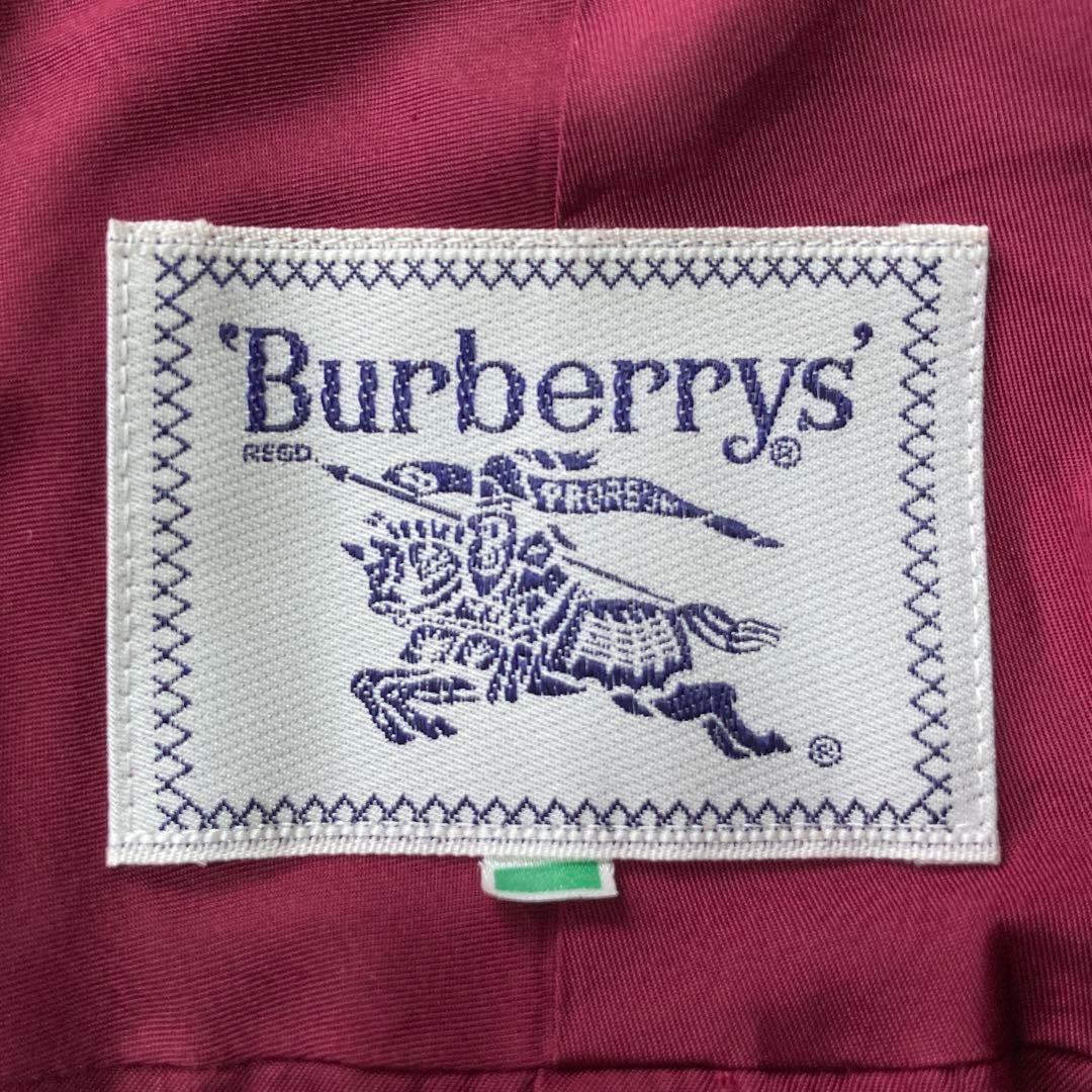 美品✨】バーバリーズ カシミヤ 真紅 チェスターコート ダブル 裏地