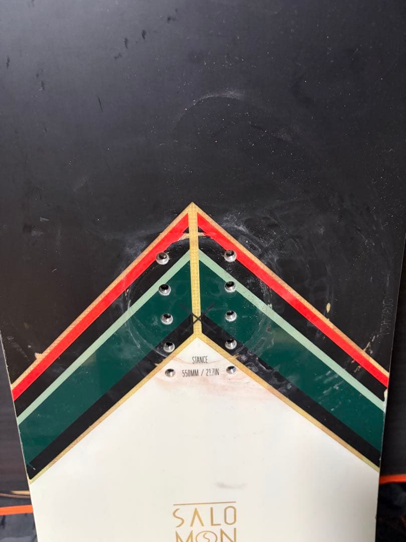 サロモン SIGHT 150cm、ビンディング、ケース付き スノーボードセット