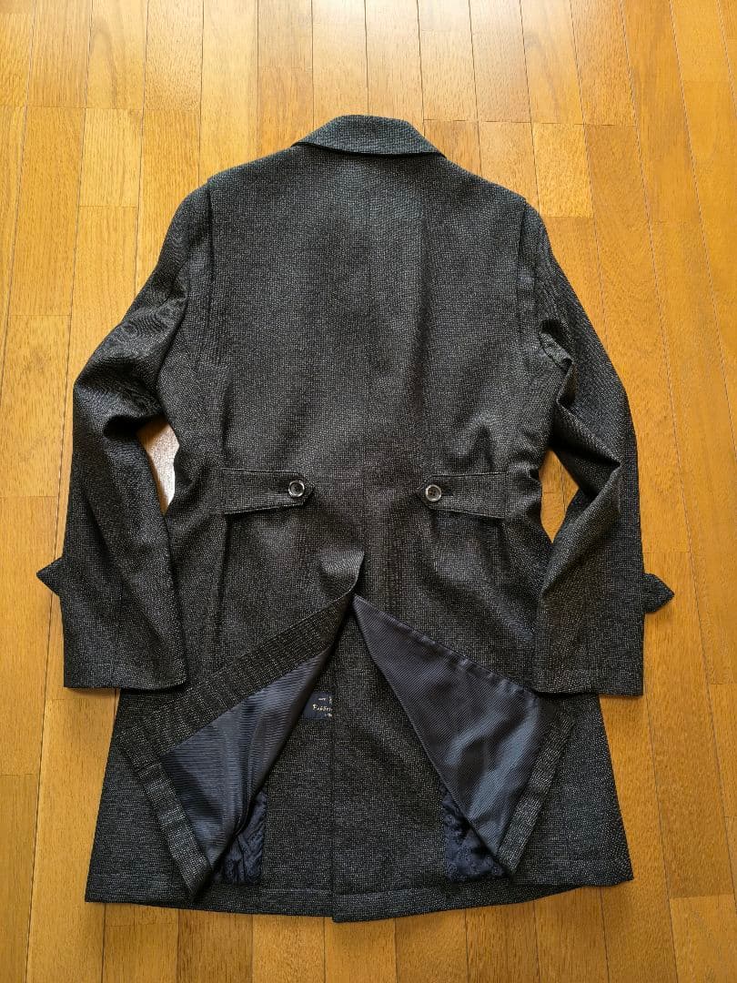 ASAMI　極美品！HILTON ステンカラーコート L ブラック系