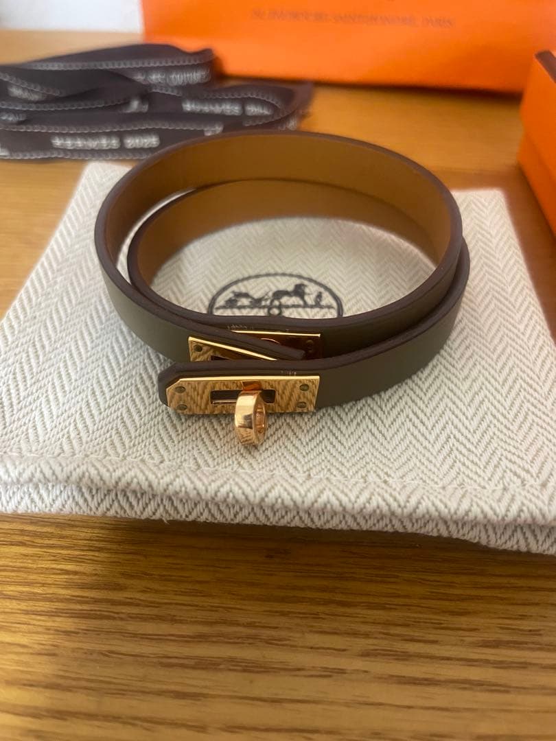 シオさん専用　HERMES (エルメス)レザーブレスレット 《ミニケリー》