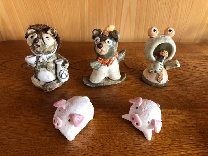 陶器 置物 信楽焼