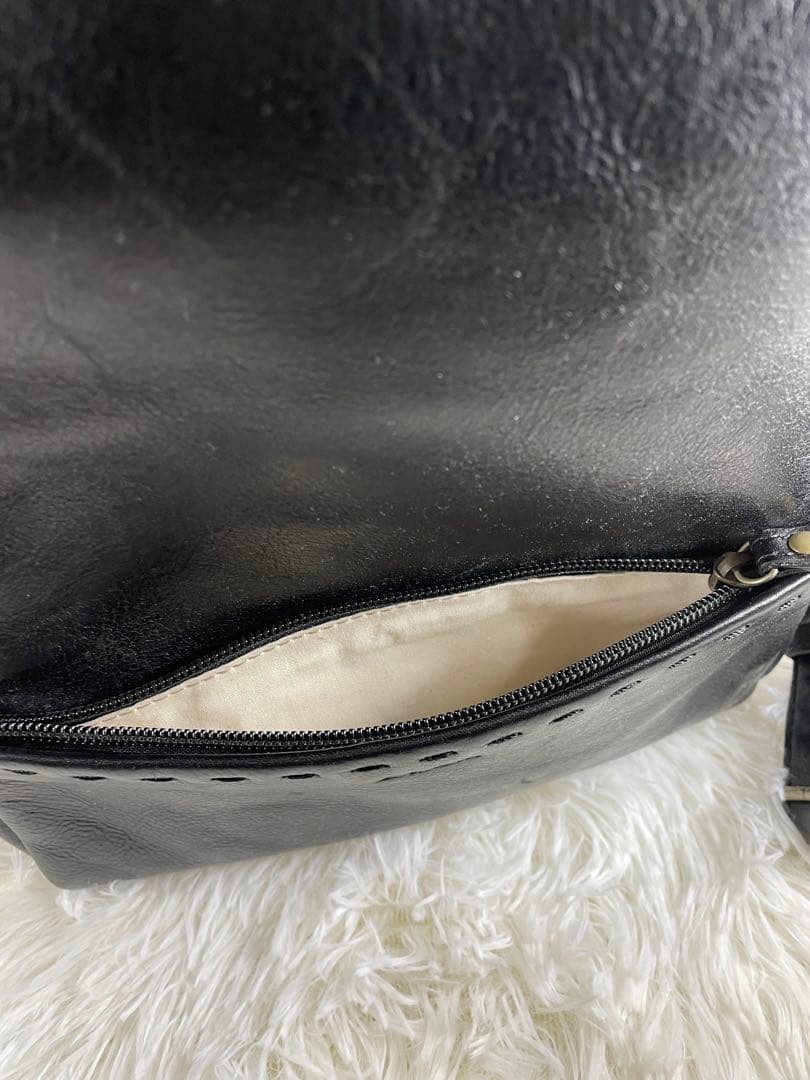 【美品】Dakota レザー ミニリュック ベルト 黒