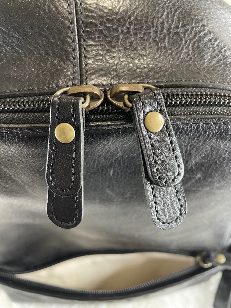 【美品】Dakota レザー ミニリュック ベルト 黒