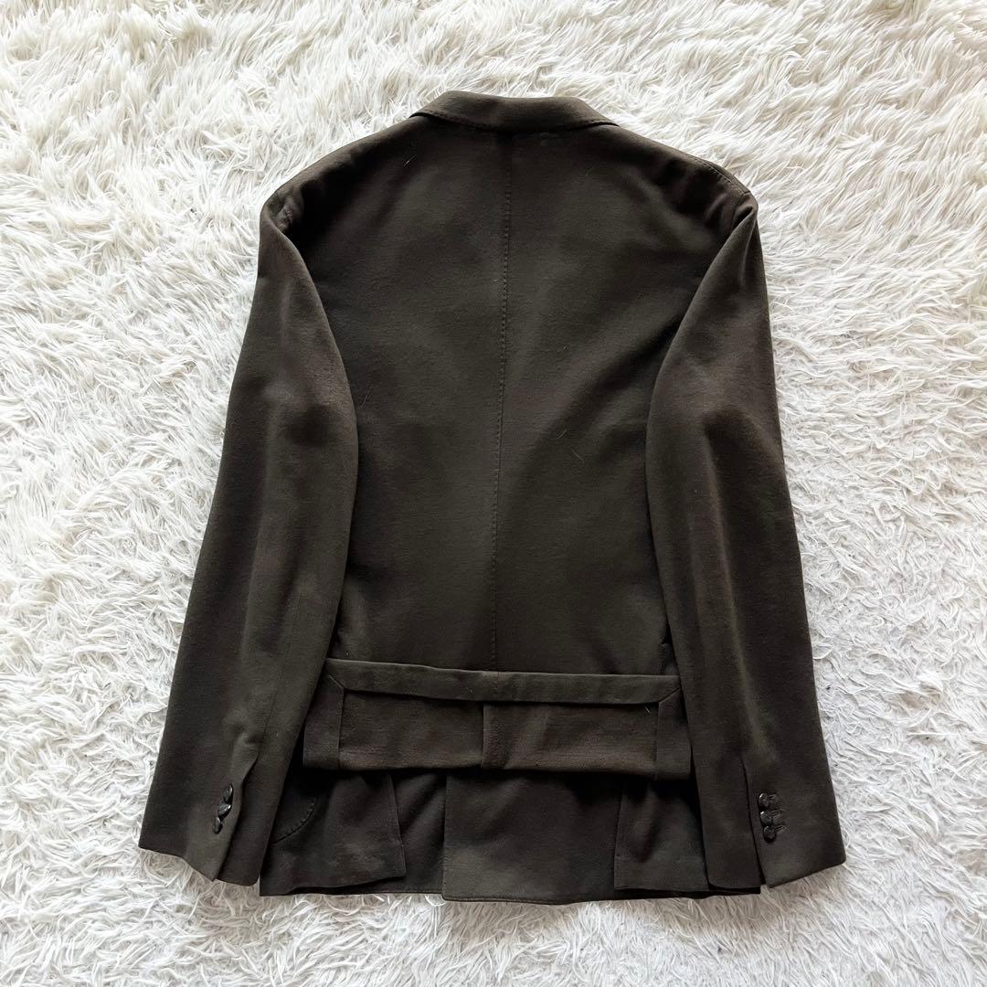 <美品>BOGLIOLI dover カーキ ウール ダブルジャケット 50