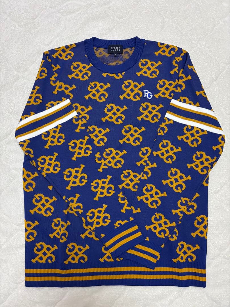 PEARLY GATES ロゴ　ニット　セーター