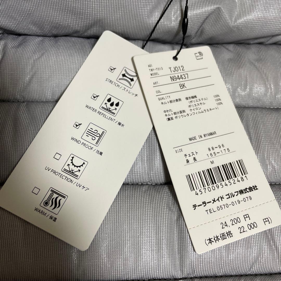 新品】テーラーメイド 中綿ジャケット Mサイズ BK - メルカリ