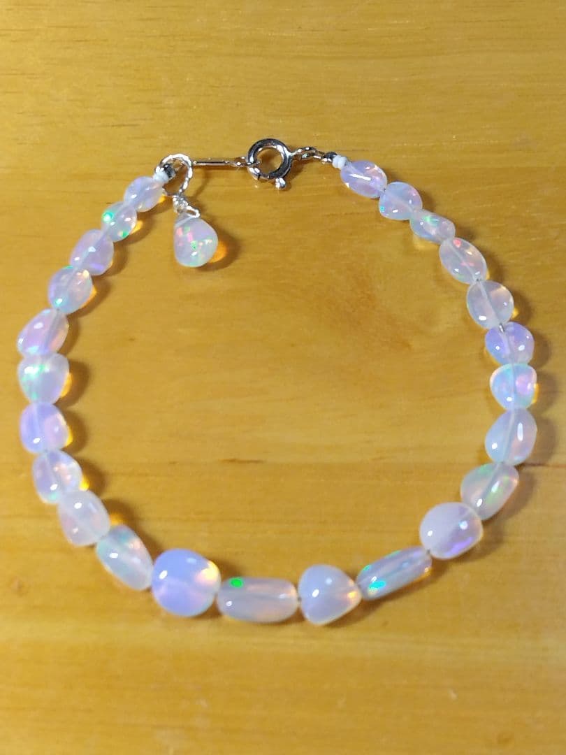 専用◆エチオピアオパール、ボタン型ブレスレット　　6点ご購入