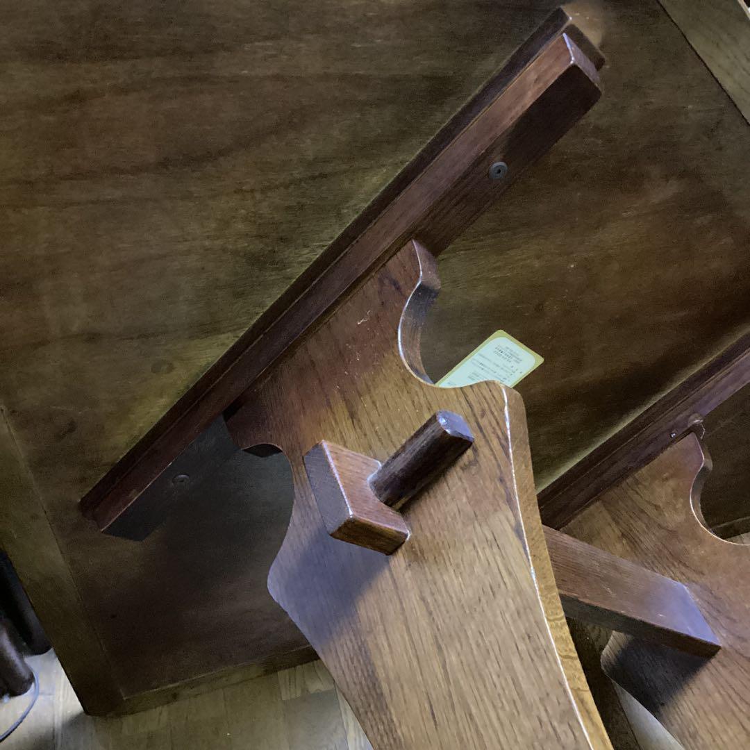 天然木単板　ダイニングテーブル　大型　変則五角形　5人向け