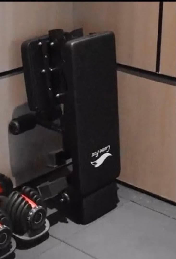 トレーニングベンチ(インクライン可)&40kg可変式ダンベル2個セット