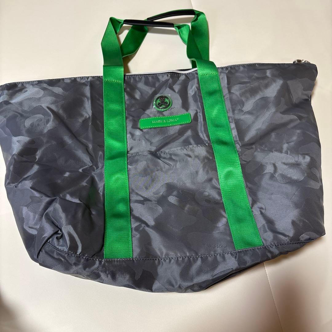新品未使用　MARK & LONA ロッカーバッグ スカル カモフラ柄
