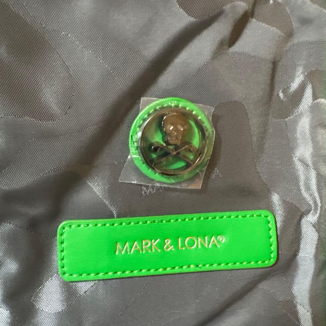 新品未使用　MARK & LONA ロッカーバッグ スカル カモフラ柄
