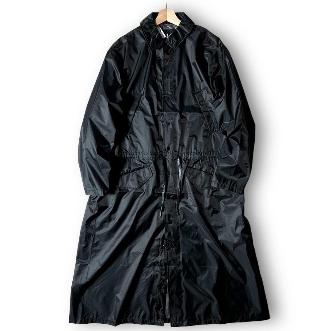 M ニュートラルワークス 3レイヤー素材 ステンカラー ベンチコート