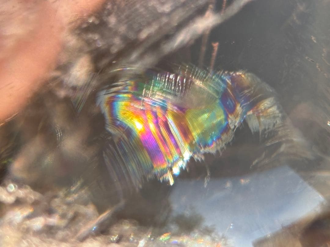 《ピンククリアクォーツ＊ピンクファイヤークォーツ大サイズスフィア》