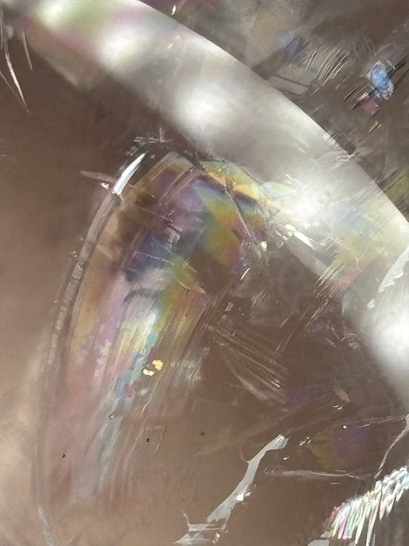 《ピンククリアクォーツ＊ピンクファイヤークォーツ大サイズスフィア》