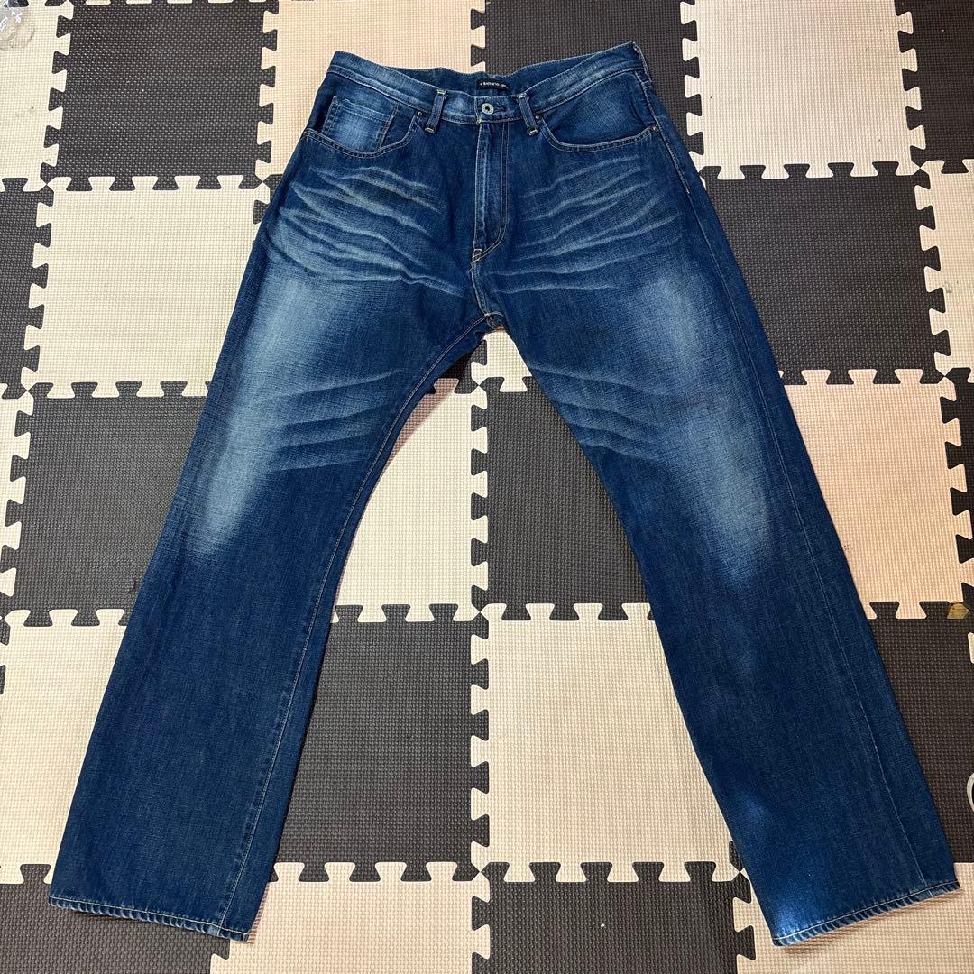 アベイシングエイプ　青山限定スタープリントデニム　サイズM