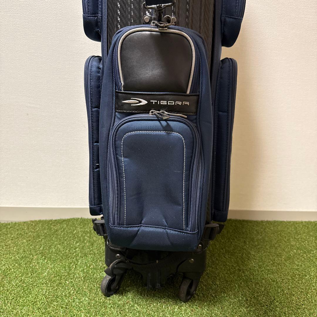 激レア! TIGORA HELIX 限定モデル 4輪キャスター キャディバッグ