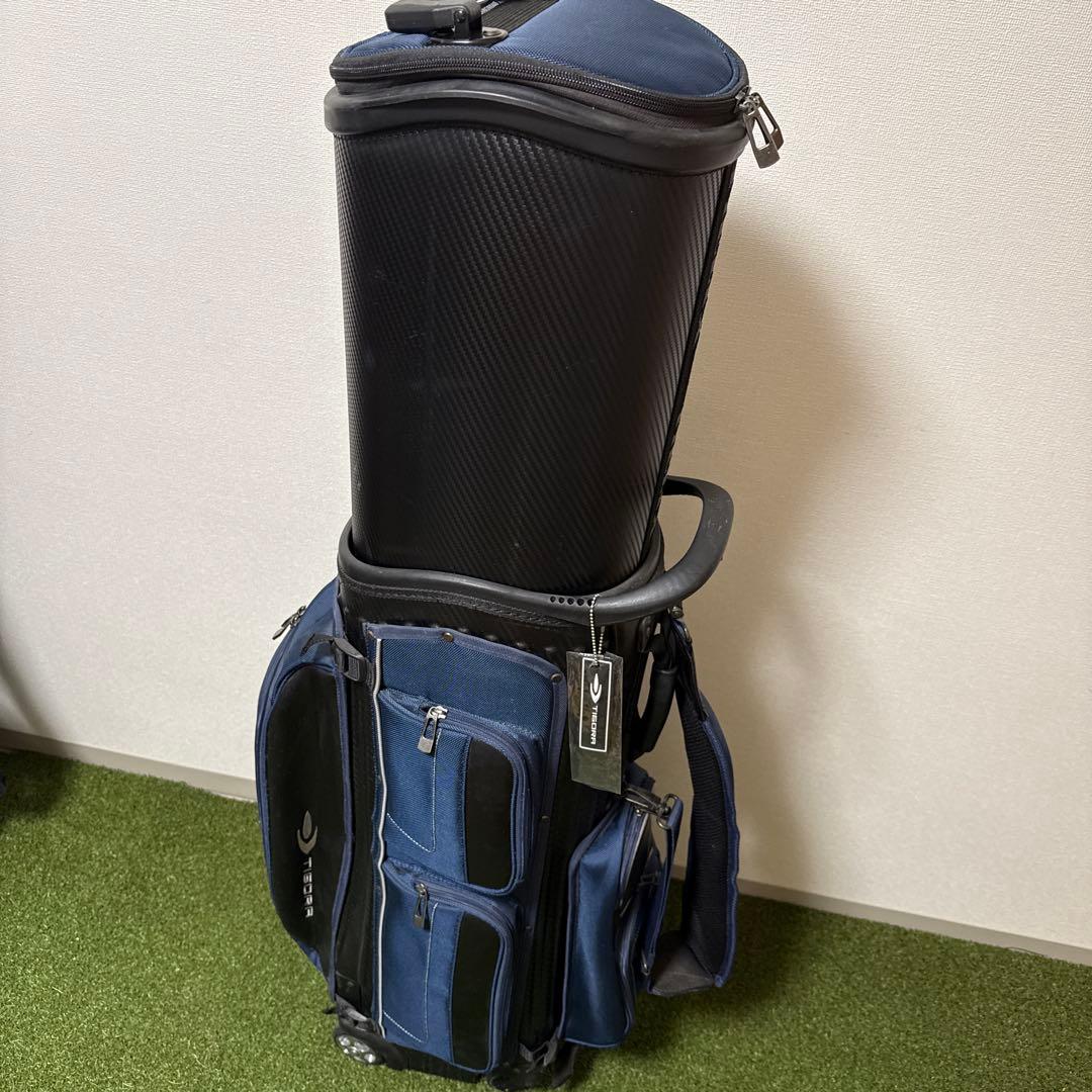 激レア! TIGORA HELIX 限定モデル 4輪キャスター キャディバッグ