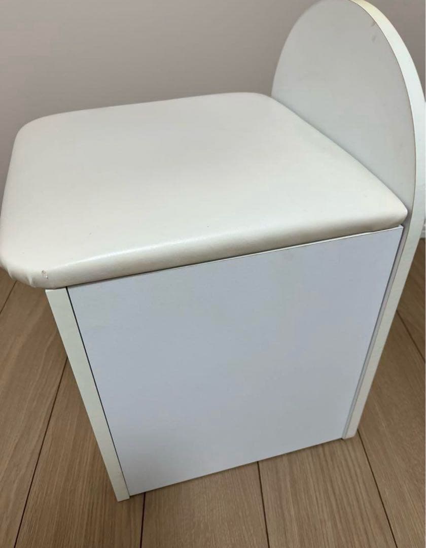 LEDライト付　女優ミラー　ハリウッドミラー　ドレッサー　スツール