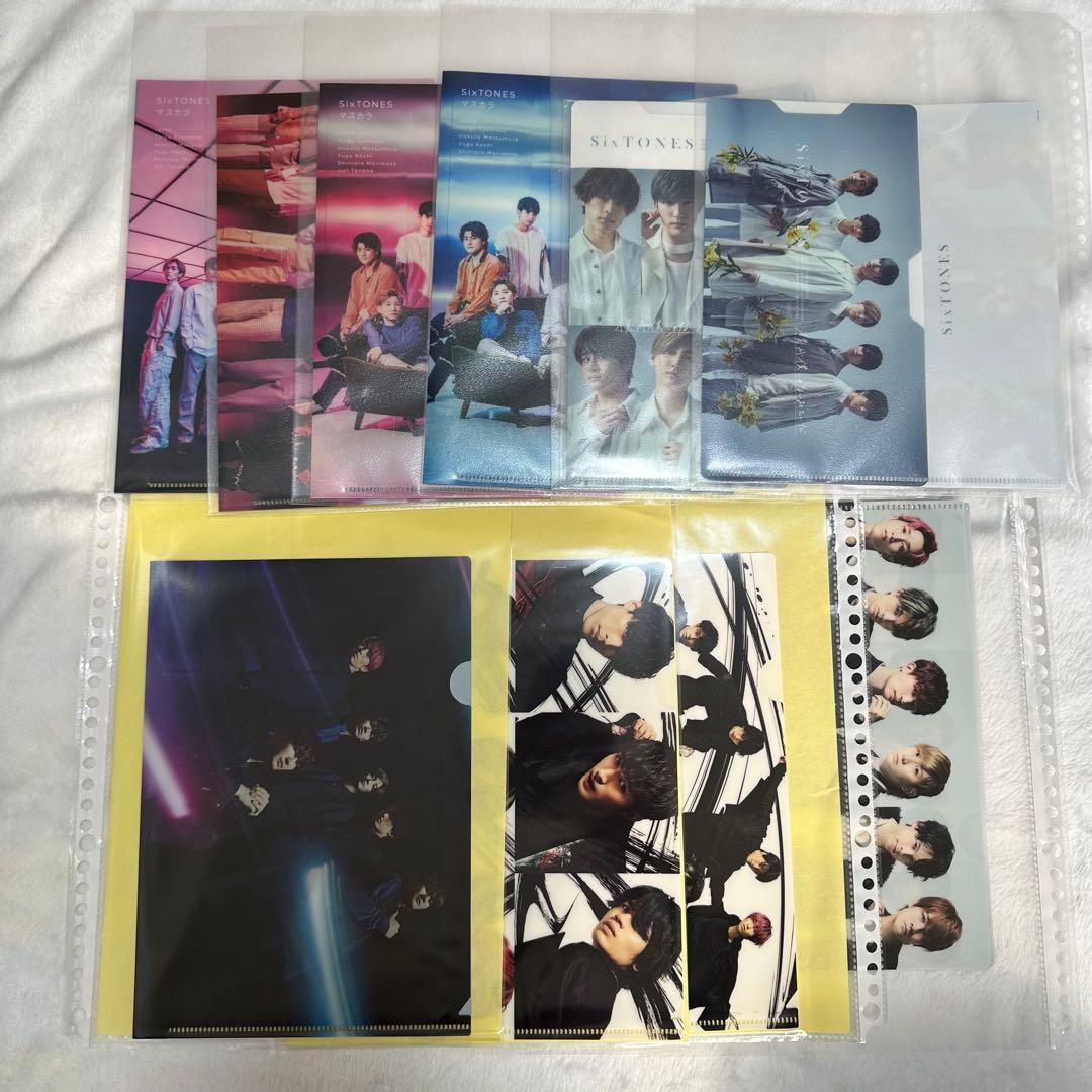 SixTONES CD購入特典 クリアファイルなど15点 - メルカリ