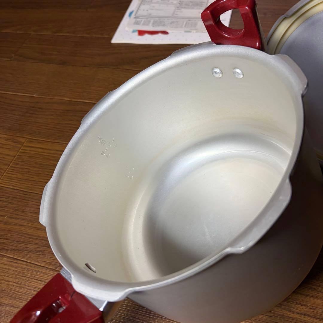 未使用品✨理研 圧力鍋 片手鍋 こなべちゃん RM1-30S 3.0L 送料無料