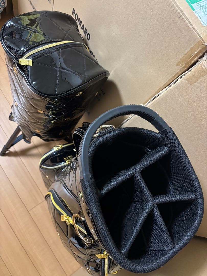 ★WINWIN STYLE★ウィンウィン キャディバッグ★ブラック★美品