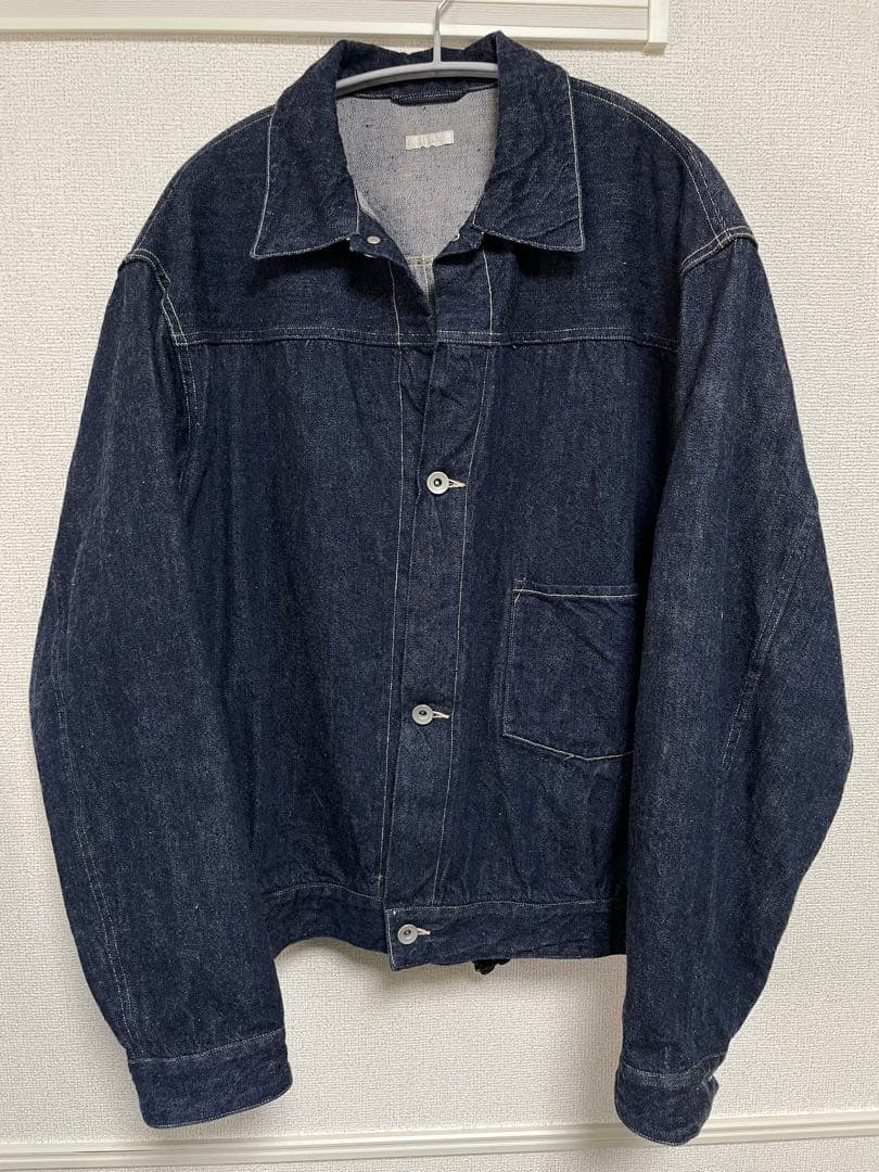 COMOLI デニムジャケット サイズ3 22SS ネイビー インディゴ