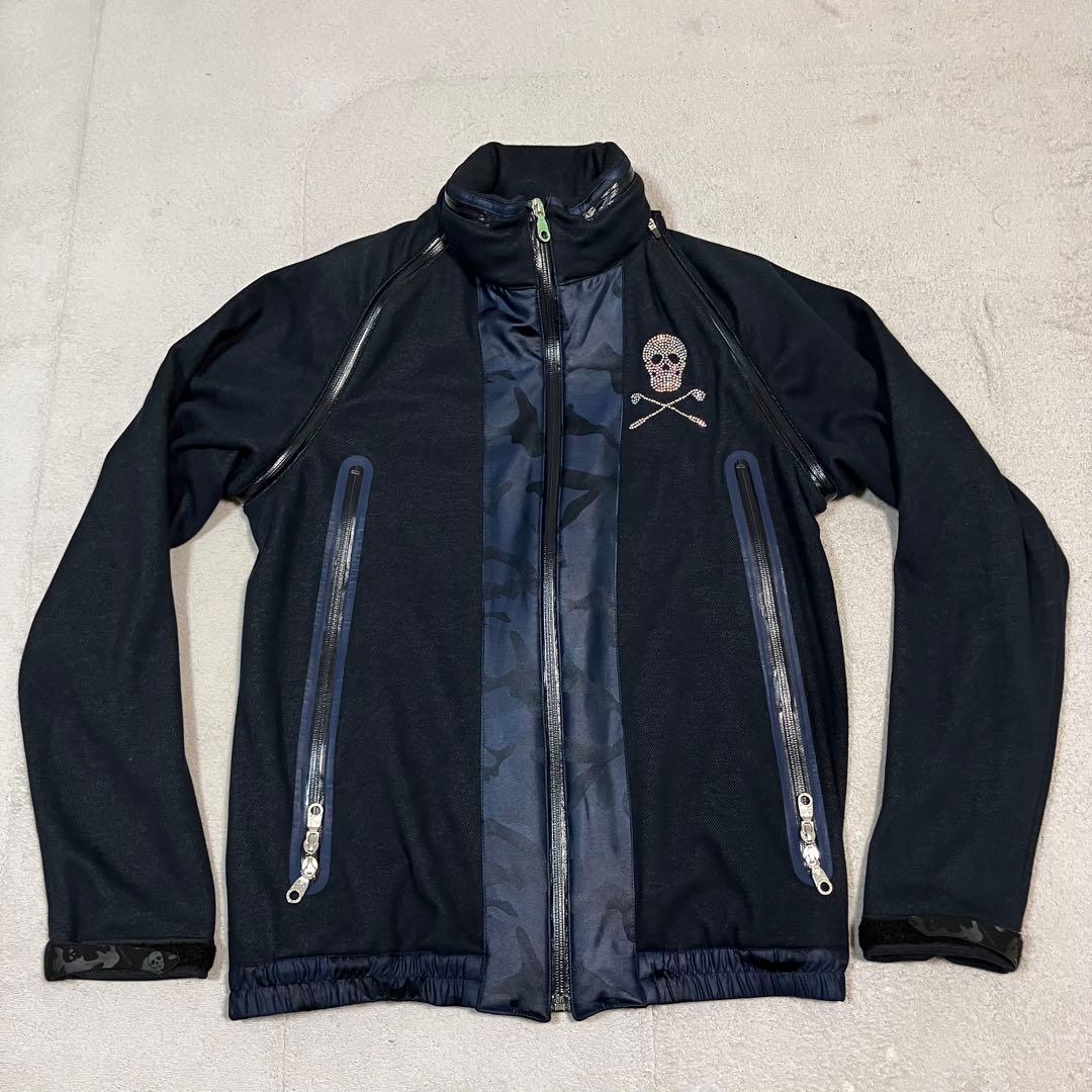 MARK&LONAマークアンドロナ　2wayジップアップジャケット ゴルフウェア