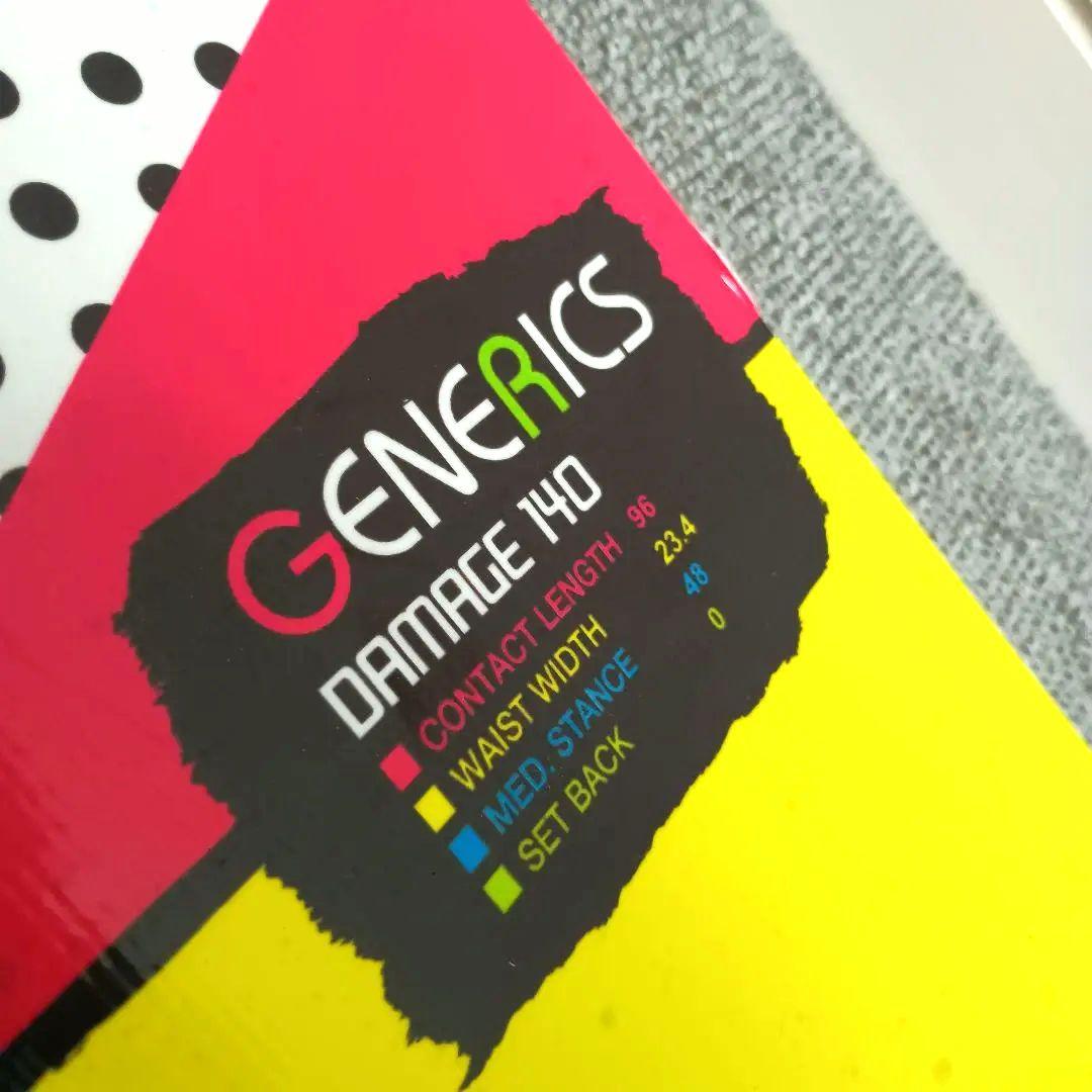 【最終価格】スノーボードセット Generics 140cm IGNIO S/M