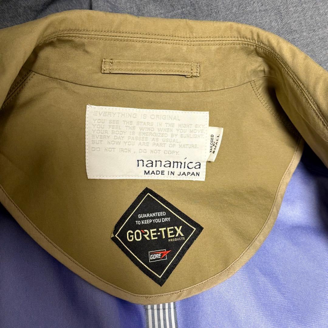 nanamica GORE-TEX ステンカラーコート Sサイズ