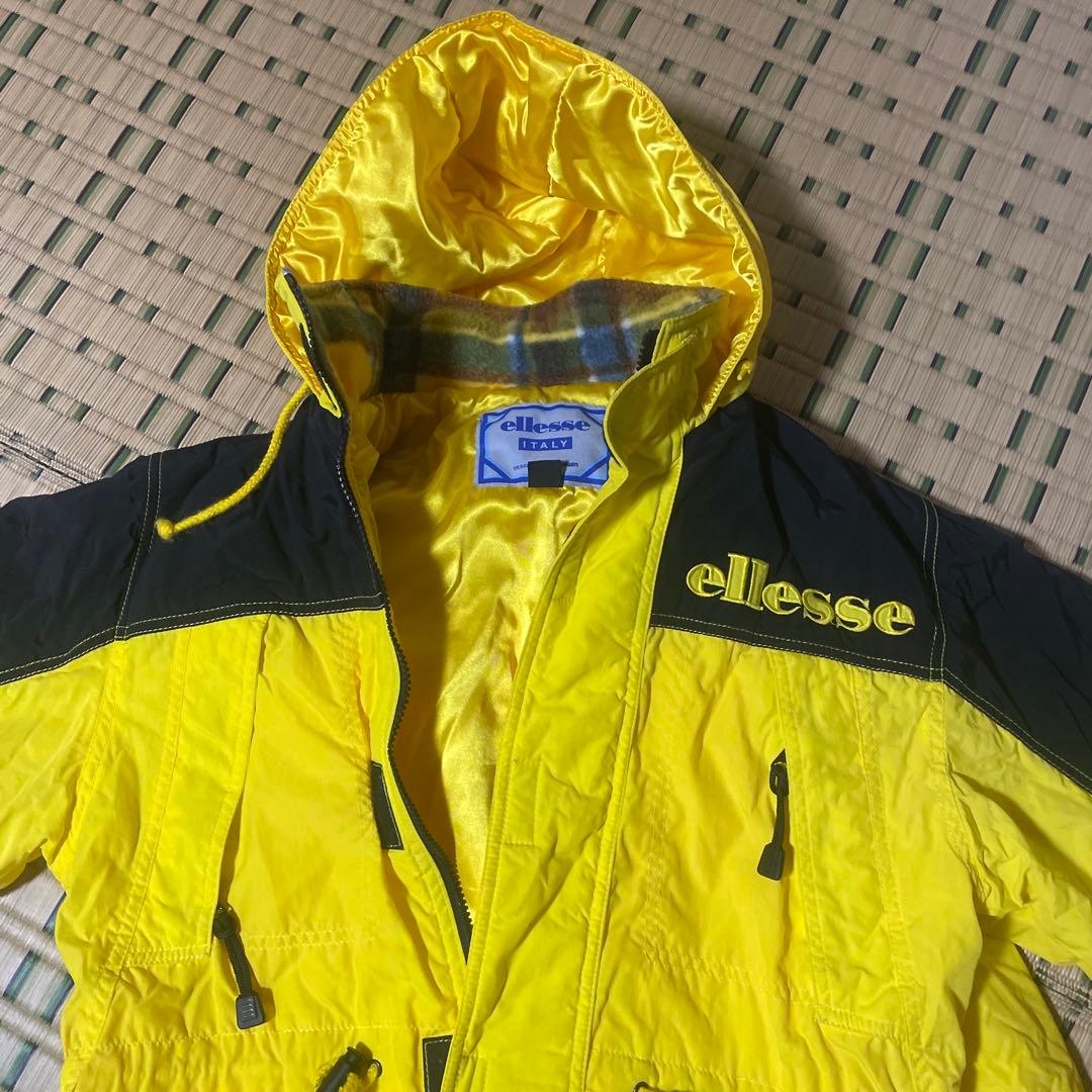 ellesse スキーウェア イエロー/ブラック 上下セット ☆最終値下げ☆